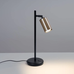 Lampa biurkowa WINX czarny/złoty SL.1389 SOLLUX LIGHTING