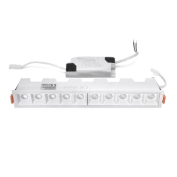 Lampa liniowa Led podtynkowa 20W 3000K BIAŁA JDL-10T 1209DL DOMENO LIGHTING - zdjęcie dodatkowe 1
