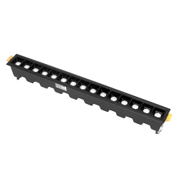Lampa liniowa Led podtynkowa 30W 3000K czarna JDL-15T 590DL DOMENO LIGHTING - zdjęcie produktu