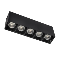 Lampa liniowa natynkowa 15w 3000K czarna JDL-3T 1061DL DOMENO LIGHTING - zdjęcie produktu