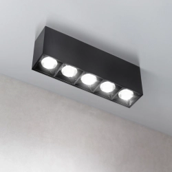 Lampa liniowa natynkowa 15w 3000K czarna JDL-3T 1061DL DOMENO LIGHTING - zdjęcie dodatkowe 1