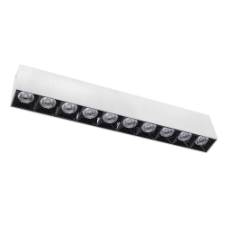 Lampa liniowa natynkowa 30w 3000K biało-czarna JDL-4T 1063DL DOMENO LIGHTING - zdjęcie produktu