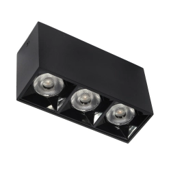 Lampa liniowa natynkowa 9w 3000K czarna JDL-6T 1057DL DOMENO LIGHTING - zdjęcie produktu