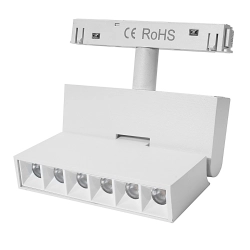 Lampa magnetyczna z diodami łamana 6W 3000K DDCX-GDZD6 Biała 848DL DOMENO LIGHTING - zdjęcie produktu