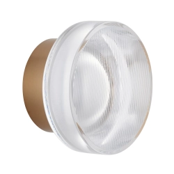 Lampa ścienna CARMELLO LED transparentna złota 13,5 cm ST-DL-8535 gold Step into design