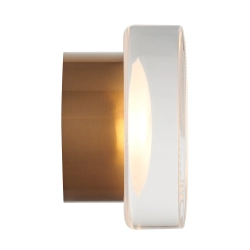 Lampa ścienna CARMELLO LED transparentna złota 13,5 cm ST-DL-8535 gold Step into design
