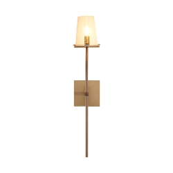 Lampa ścienna CLASSICO złota szklany klosz 62 cm ST-DL8502 gold Step into design