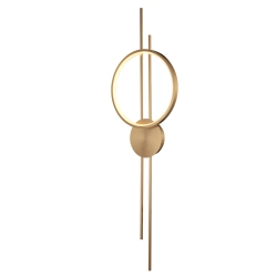 Lampa ścienna ECLIPTICA LED złota 100 cm ST-DL8532 Step into design