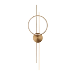 Lampa ścienna ECLIPTICA LED złota 100 cm ST-DL8532 Step into design