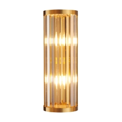 Lampa ścienna EXELLENT kryształowa złota 45 cm ST-88022W Step into design