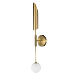 Lampa ścienna MIKA-1 biało złota 70 cm ST-F086 Step into Design