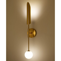 Lampa ścienna MIKA-1 biało złota 70 cm ST-F086 Step into Design