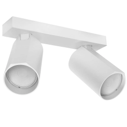 Lampa sufitowa BORA KJ2103 2xGU10 biały 1613DL DOMENO LIGHTING - zdjęcie dodatkowe 1