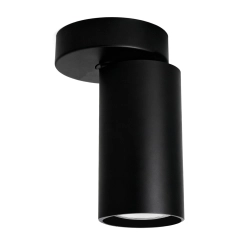 Lampa sufitowa BORA KJ2107 1xGU10 czarny 1620DL DOMENO LIGHTING - zdjęcie produktu