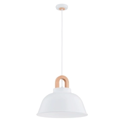 Lampa wisząca VAYPER BIAŁA 1xE27 61343 ALFA