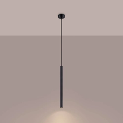 Lampa wisząca ARCHE 1 czarna SL.1338 SOLLUX LIGHTING