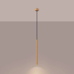 Lampa wisząca ARCHE 1 złota SL.1339 SOLLUX LIGHTING