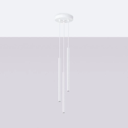 Lampa wisząca ARCHE 3P biała SL.1340 SOLLUX LIGHTING