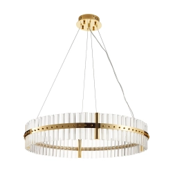 Lampa wisząca AURA LED złota 85 cm DN925-85 Step into design