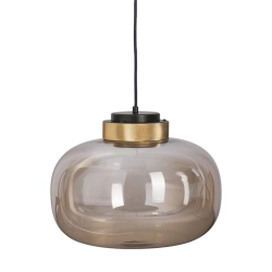Lampa wisząca BOOM LED bursztynowo złota 35 cm 9969P/B amber Step into design