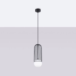 Lampa wisząca BRINA 1 czarna SL.1332 SOLLUX LIGHTING
