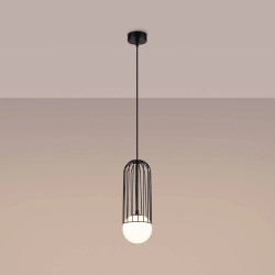 Lampa wisząca BRINA 1 czarna SL.1332 SOLLUX LIGHTING