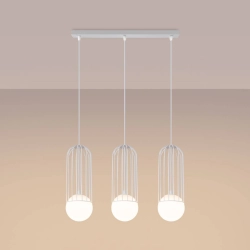 Lampa wisząca BRINA 3L biała SL.1333 SOLLUX LIGHTING