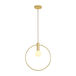 Lampa wisząca Bella złota 25 cm DP0001A-250R Step into Design
