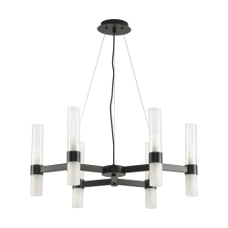 Lampa wisząca CANDELA-6 czarna 70 cm DN1505-6 black Step into design