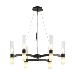 Lampa wisząca CANDELA-6 czarna 70 cm DN1505-6 black Step into design