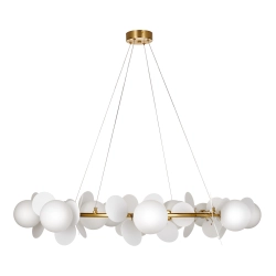 Lampa wisząca CHIC złoto biała 105 cm ST-DL-2969 Step into design