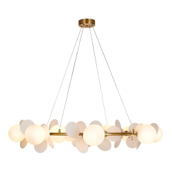 Lampa wisząca CHIC złoto biała 105 cm ST-DL-2969 Step into design