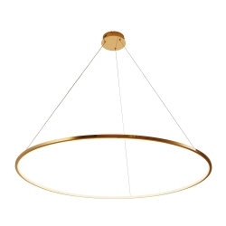 Lampa wisząca CIRCLE SLIM 120 LED złoty 120 cm ST-10112P-D1200 Step into Design