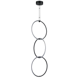 Lampa wisząca COCO 3 LED czarna 40 cm ST-10339P/3H Step into design