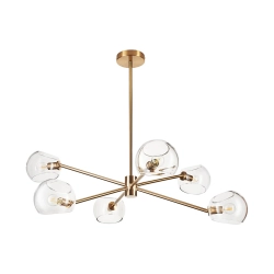 Lampa wisząca COSMIC-6 złota 75 cm ST-8954-P6 Step into design