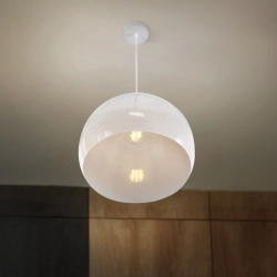 Lampa wisząca PERLA E27 biała HY-2701 536DL DOMENO LIGHTING - zdjęcie produktu