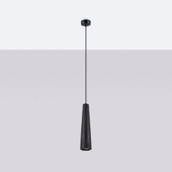 Lampa wisząca ELECTRA czarna beton SL.1355 SOLLUX LIGHTING