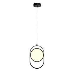 Lampa wisząca ELIPSE MINI LED czarna 32 cm 60217A-S Step into design