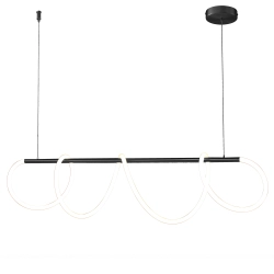 Lampa wisząca FANTASIA LED czarna 120 cm ST-9282P/L1black Step into design