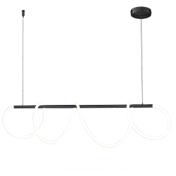 Lampa wisząca FANTASIA LED czarna 120 cm ST-9282P/L1black Step into design