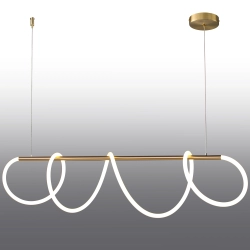 Lampa wisząca FANTASIA LED złota 120 cm ST-9282P/L1 Step into design