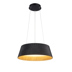 Lampa wisząca FRILL LED czarna 45 cm ST-DL6487-BK Step into design