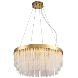 Lampa wisząca GLORIA LED kryształowa złota 60 cm ST-DL8511 Step into Design