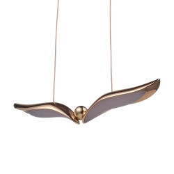 Lampa wisząca GUFO 1 LED różowe złoto 36 cm ST-DL8504 Step into design
