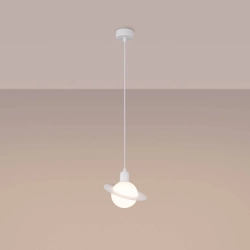 Lampa wisząca HYPERION 1 biały SL.1356 SOLLUX LIGHTING