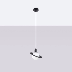 Lampa wisząca HYPERION 1 czarny SL.1358 SOLLUX LIGHTING