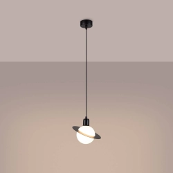 Lampa wisząca HYPERION 1 czarny SL.1358 SOLLUX LIGHTING