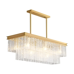 Lampa wisząca ICELAND mosiądz 100 cm ST-6308-10C Step into design