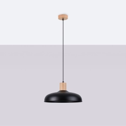 Lampa wisząca INDY czarna SL.1324 SOLLUX LIGHTING