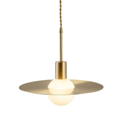 Lampa wisząca JUPITER złota 30 cm ST-1737M Step into design